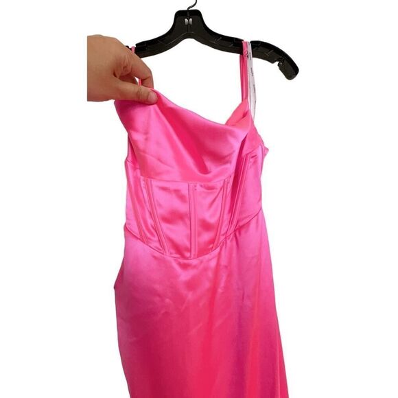 Retrofete ROSA CORSET DRESS Hyper Pink Small - Picture 9 of 11